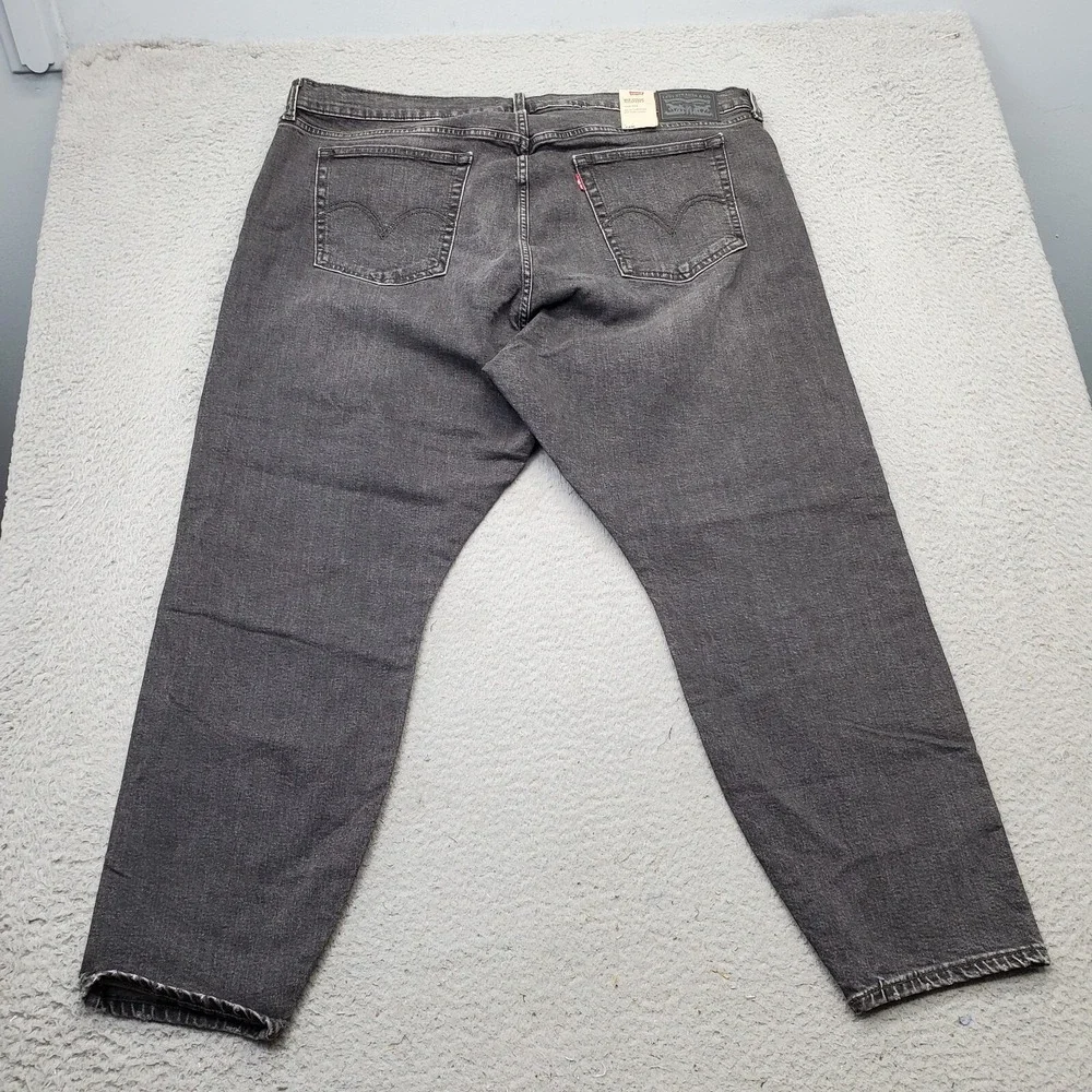 Levi's Wedgie Skinny Jeans Women 24 Black Denim High Rise Arcuate Pocket Red Tab